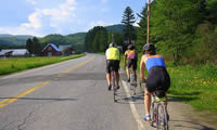 Cycling Groups stay in Stowe Vermont